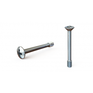 Винты с полупотайной головкой