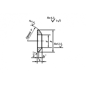 ГОСТ 13438-68 Шайбы сферические для станочных приспособлений