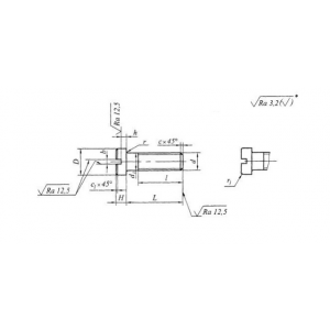 ОСТ 92-0725-72 Винты с цилиндрической головкой
